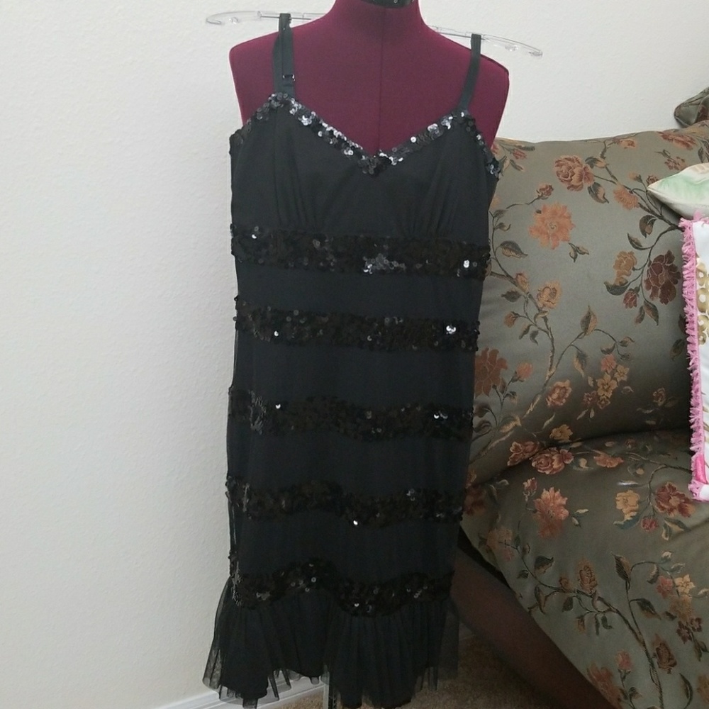 New Betsey Johnson Black Dress